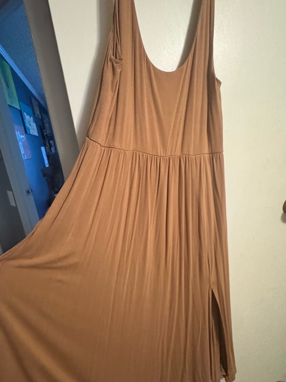 a new day Sleeveless Maxi Dress in Camel